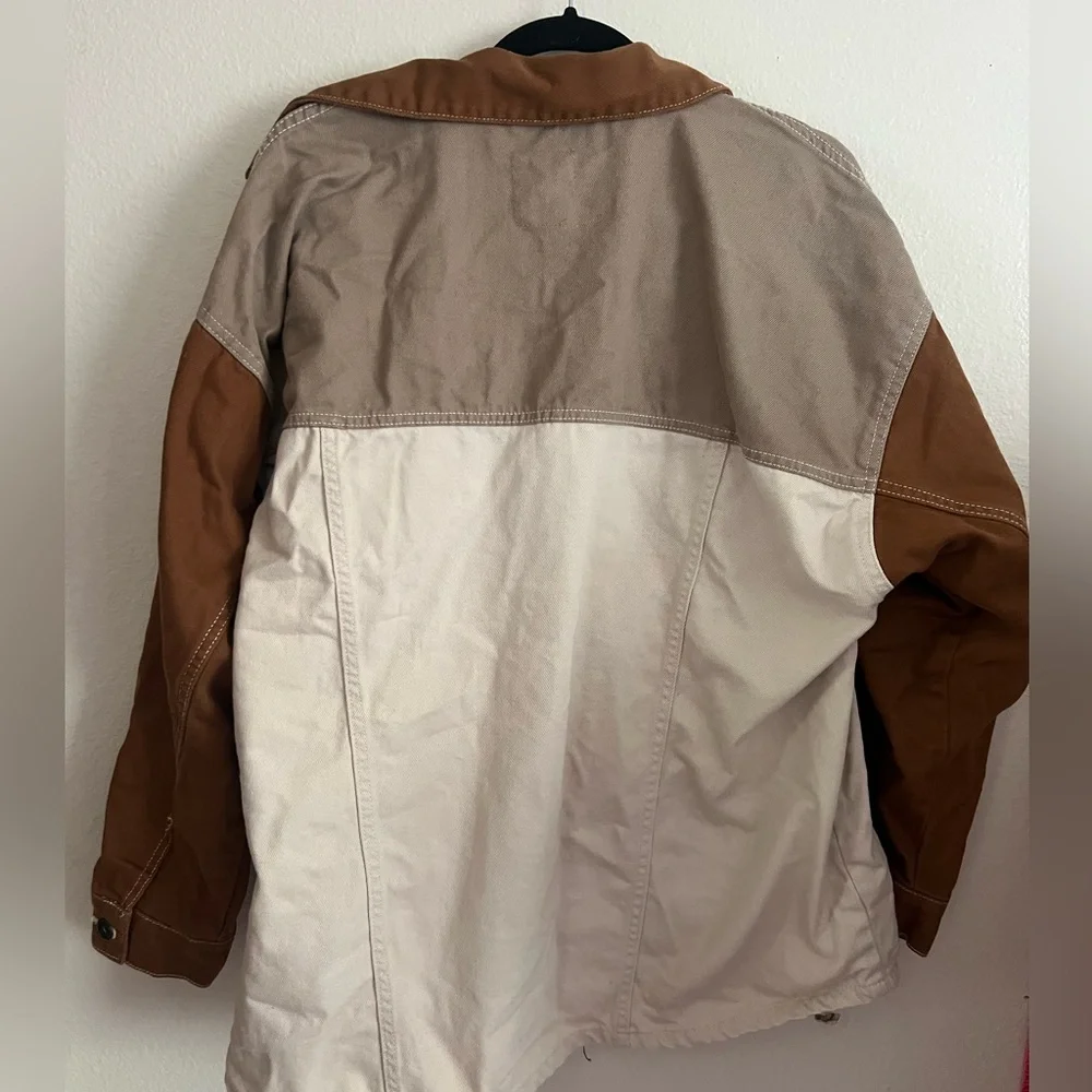 Cotton On Colorblock Denim Jacket - Picture 2 of 3